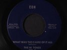 HI TONES: What Was The Cause Of It All / Don't Leave Me No Choice 45 (very sl w