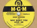 COUNTRY 78 : 18 HANK WILIAMS 78's ON MGM - ALL IN V+ CONDITION OR BETTER