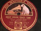 SAVOY HAVANA BAND Crazy Words Crazy Tune/SAVOY ORPHEANS The Sphinx HMV 78rpm