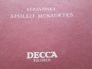 STRAVINSKY APOLLO MUSAGETES BOYD NEEL STRING ORCHESTRA & LOUIS WILLOUGHBY