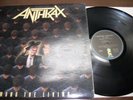 VINYL RECORD ALBUM, ANTHRAX, AMONG THE LIVING, ISLAND, 1987