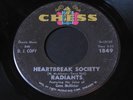 Radiants   Heartbreak Society   Chess   northern soul promo 45 HEAR