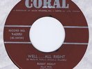 Buddy Holly 45 Well...All Right NM 1958  Rocker Canada Coral 62501