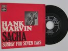 HANK MARVIN (the shadows) - Sacha - Italy Italian 45 PS Picture sleeve