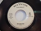 ELVIS PRESLEY - Big Boss Man -You Don't Know Me- 1967 RCA Promo 45 - White Label
