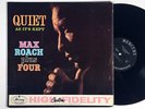 MAX ROACH PLUS FOUR: QUIET AS IT'S KEPT mercury LP / MONO DG