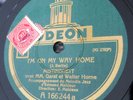 78RPM MISTINGUETT I'm on my way home - ODEON A 166244