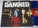 LP THE DAMNED - MACHINE GUN ETIQUETTE LIMITED BLUE VINYL  UK 1982 INNER SLEEVE
