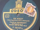 78RPM MISTINGUETT On m'suit - ODEON A 166107