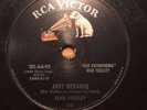 ELVIS PRESLEY 78 JUST BECAUSE / BLUE MOON RCA 6640 CLEAN VG+