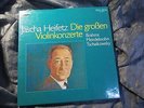 HEIFETZ VIOLIN - TCHAIKOVKY BRAHMS MENDELSSOHN CONCERTOS RCA RED STEREO 2LP NM