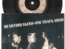 The Heartbreakers One Track Mind Vinyl Single 7inch NEAR MINT Track Record