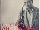 * ART PEPPER The Return of Art Pepper ORIG BE BOP COOL MONO JAZZ WEST JWLP 10