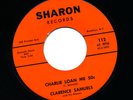 Clarence Samuels Sharon 112 E R&B 45 Crying Cause I'm Troubled b/w Charlie Loan