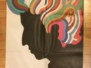 BOB DYLAN Greatest Hits LP w/ Milton Glaser poster PC 9463 rare NM