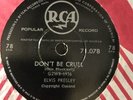 ELVIS PRESLEY 78 RPM  71.078 Dont be cruel / Hound dog