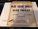 ELVIS PRESLEY EPA 747( TEMPORARY SLEEVE ) BLUE SUEDE SHOES   ALL ORIGINAL