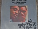RAY CHARLES AND MILT JACKSON soul meeting (germany 1976) LP EX+/VG+ ATL 50 234