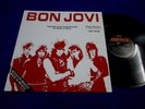 Bon Jovi-Debut Album-LP Mexico PS Promo Radio Station Unique Cover
