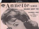 Annette Funicello  45rpm with PS 