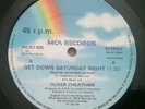 OLIVER CHEATHAM - GET DOWN SATURDAY NIGHT 1983 VINYL 12