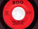 Northern Soul USA Original - Brothers Of Soul - Hurry Don't Linger ?Hear?