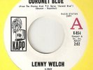 LENNY WELCH Coronet Blue Im Over You KAPP PROMO  NORTHERN SOUL 45