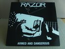 RAZOR - Armed & Dangerous / US- Speed/Thrash- CULT ´84, First Press- 1200 Copies