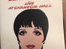 LIZA MINNELLI-Live At Carnegie Hall Andy Warhol Pop Art Cover Orig 2 record LP