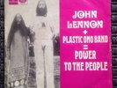 JOHN LENNON Power To The People 7/45 PORTUGAL The Beatles RARE Unique PS