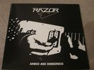 RAZOR - ARMED AND DANGEROUS - SPEED METAL - NEW - LP RECORD