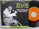Elvis Presley- 74-0672 - An American Trilogy / The First Time Ever I Saw- 45+ PS