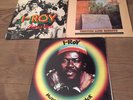 3 X RARE I-ROY RECORDS VINYL REGGAE ALBUMS SHARK ATTACK CRISUS TIME TRUTHS A41