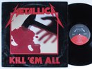 METALLICA Kill 'Em All ELEKTRA E1-60766 LP