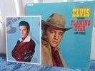 SINGER PRESENTS ELVIS SINGING FLAMING STAR 1968 RCA Mustard Label + PHOTO