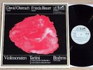 DAVID OISTRAKH Devil's Trill TARTINI, FRIEDA BAUER 1stPress white EURODISC MINT