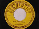 CARL PERKINS: Blue Suede Shoes / Honey, Don't 45 Rockabilly