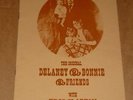 Delaney & Bonnie & Friends 1969 UK Tour Programme(Eric Clapton/George Harrison)