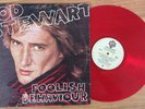 ROD STEWART - Foolish Behaviour - RARE EL SALVADOR LP RED VINYL