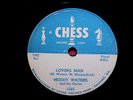 MUDDY WATERS Chess 1585 78rpm I'm A Natural Born Lover/Loving Man USA . E+ 1954