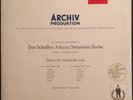 J.S.BACH Suites for Cello solo 3-4 PIERRE FOURNIER Archiv STEREO SAPM 198187 GER