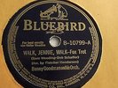 Benny Goodman -  78rpm single 10-inch - BLUEBIRD #B-10799 Walk, Jennie, Walk
