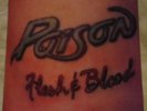 Poison Flesh & Blood Lp prensa venezuela sellado
