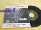 juke-box johnny hallyday  avec ENCART et pochette plastique