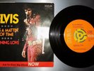 ELVIS PRESLEY RCA RECORDS RELEASE OF BURNING LOVE 45 RECORD NICE SHAPE SEE PICS