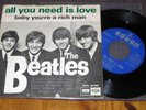 The Beatles - All you need is Love/Rich Man  rare Spain Press
