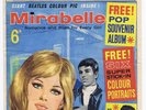 MIRABELLE  NEWSAGENTS 4 PAGE LEAFLET 1964 FOR NEW COLOUR COMIC WITH FREE GIFT