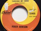 MOD ACID PSYCH Roger Denison SHE WANDERS THROUGH MY MIND Capitol 45 rare Canada