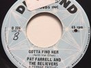 GARAGE PUNK Pat Farrell & The Believers GOTTA FIND HER Diamond 45 rare Canadian
