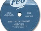 Super Rare 1959 FRANKIE AVALON 78 RPM Record. Bobby Sox to Stockings